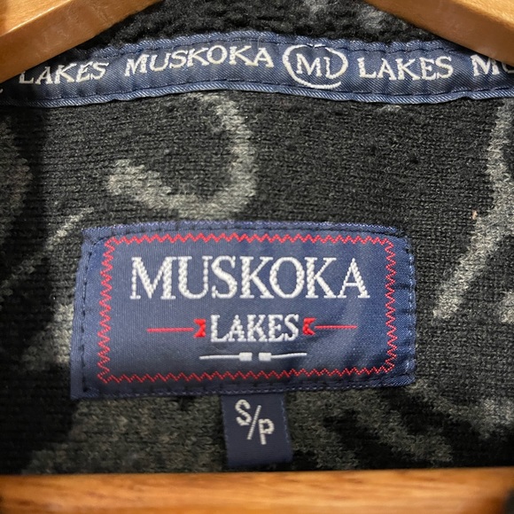 Muskoka Lake Fleece Cardigan size S - Picture 4 of 5